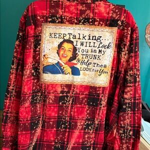Flannel Shirt Size XXL